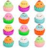 JOYIN Pack of 12 Pre-Filled Easter Eggs with Mochi Squishy