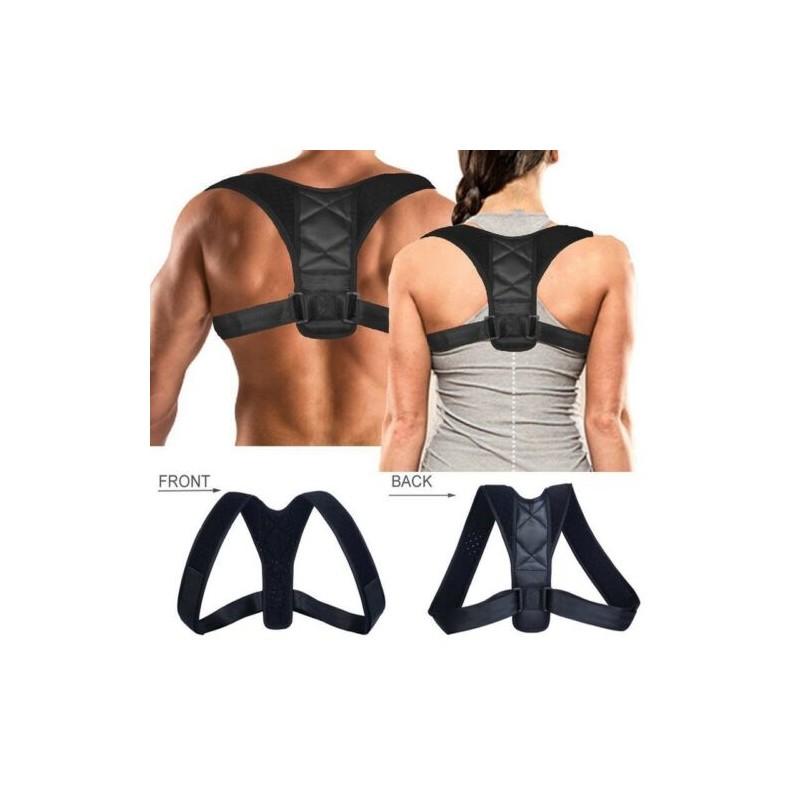 Unisex Upper Back Posture Corrector Posture Shoulder Back Holder Clavicle