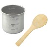 Stainless Steel Rice Measuring Cup + Rice Paddle Scoop Spatula