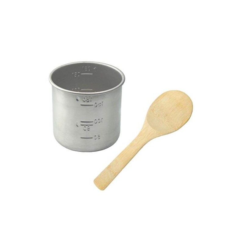 Stainless Steel Rice Measuring Cup + Rice Paddle Scoop Spatula
