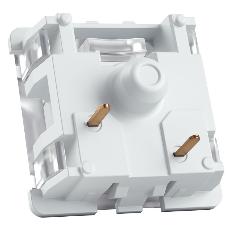 Glorious Kailh Box White Mechanical Keyboard Switches: Clicky 120-Pack for