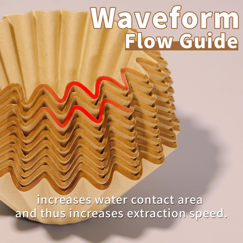 Disposable Coffee Paper Filters for Cuisinart 12cup Coffee Maker DCC-3000P1,