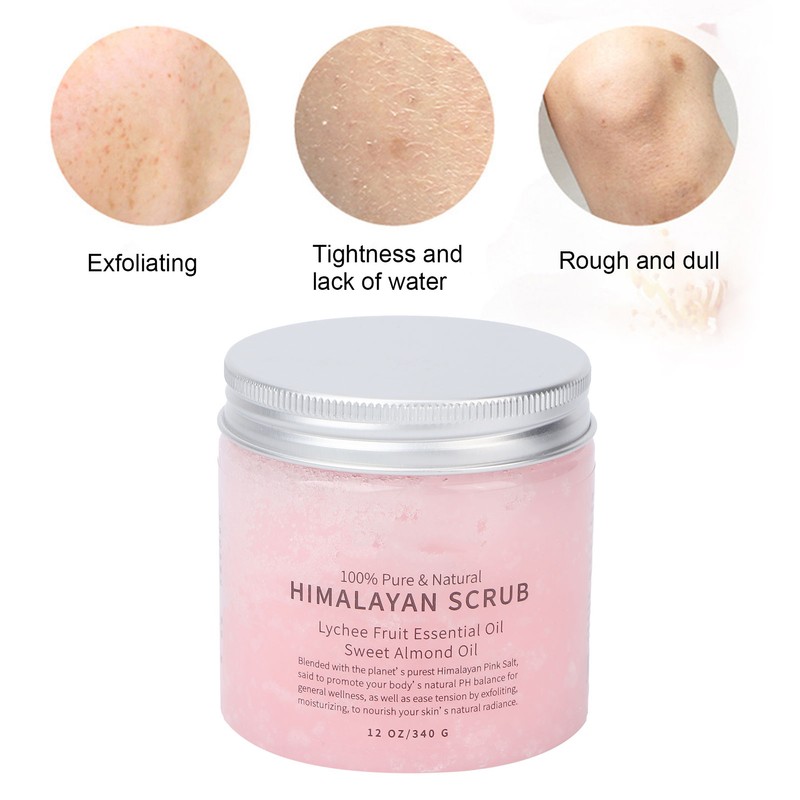 Melao Body Scrub Deep Clean Nourishing Body Exfoliating Salt Scrub