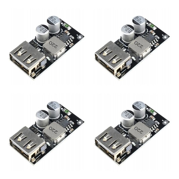 JZK 4 x USB DC Step Down Module 24V/12V to