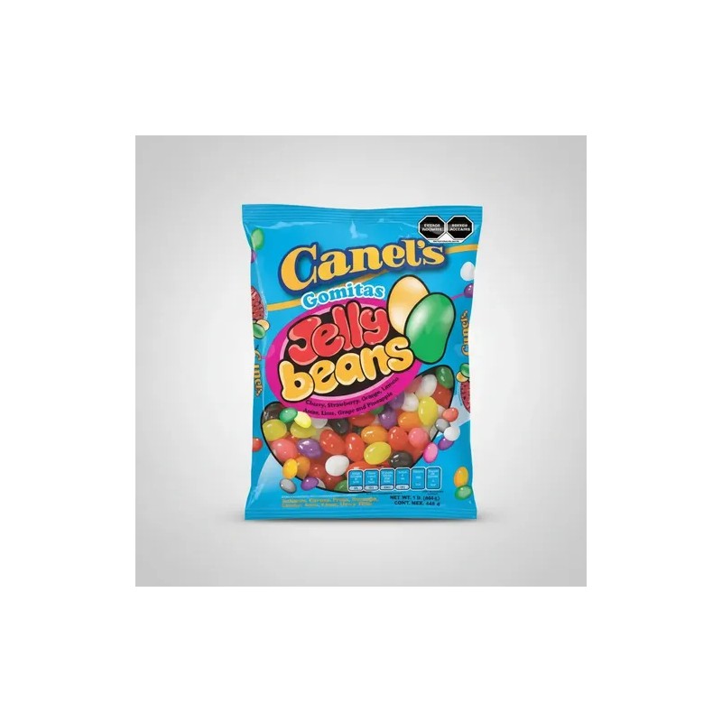 Jelly Beans Frijolitos Frutales 454g Canels