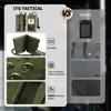 OneTigris ID Card Holder with Pen Holder, Neck Holder, Card