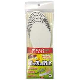 Foot Rescue Insoles to Prevent Stepping Insoles, Size M, 7.5 - 9.1 inches (19 - 23 cm), For Children and Women, Disaster Prevention Supplies
