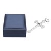 Crucifix Necklace Exquisite 925 Sterling Silver Men's Women's Jesus Cross