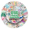 Pack of 100 Mental Health Stickers Car Laptop Phone Guitar