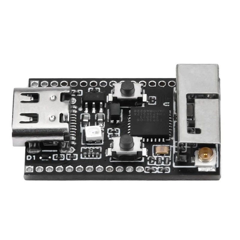 TECNOIOT WiFi6 ESP32-C6 Development Board RGB LED Quartz Oscillator ESP32