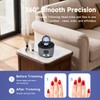 Electric Nail Clipper(Grinding Style, Not Cutting) with LED Light &