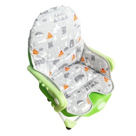 Fitzulam Chair Cushion for Chicco Booster Seat,Cotton Baby Seat Covers Padded Portable Foldable for Child Toddler Booster seat Chair
