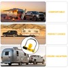 Covienapp Trailer Hitch Lock Adjustable Tow Hitch Lock Universal Ball