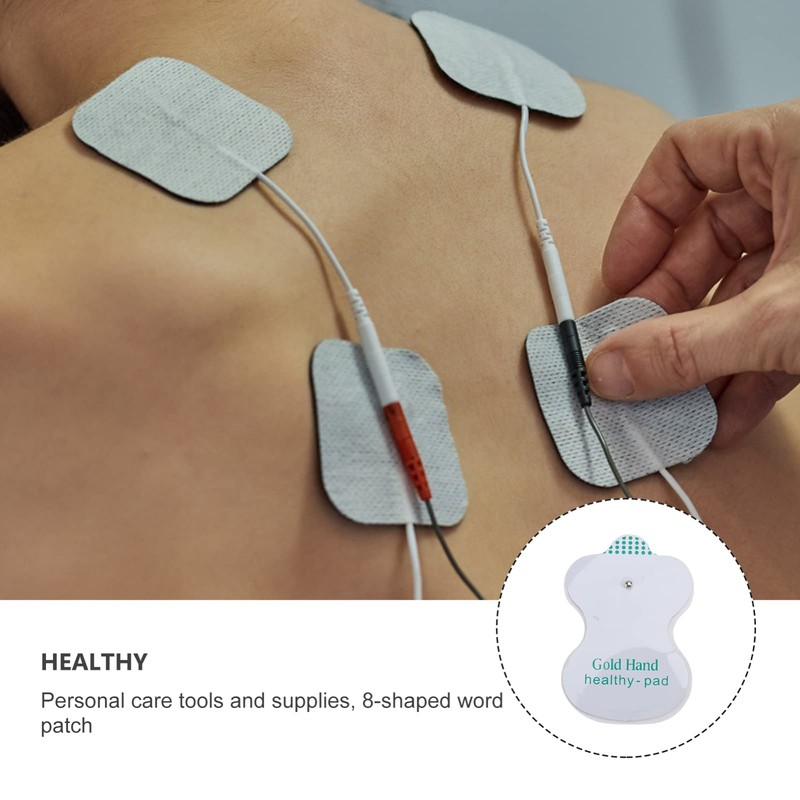 HEALLILY Electrode Pads 20 Pcs Tens Electrodes Pads Electrotherapy Massage