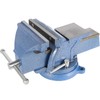 6" Heavy Duty Bench Vise with Anvil Swivel Table Top
