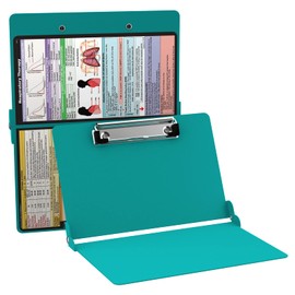WhiteCoat Clipboard- Teal - Respiratory Edition
