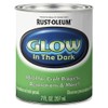 Rust-Oleum 214945 Glow in The Dark Brush On Paint, Half
