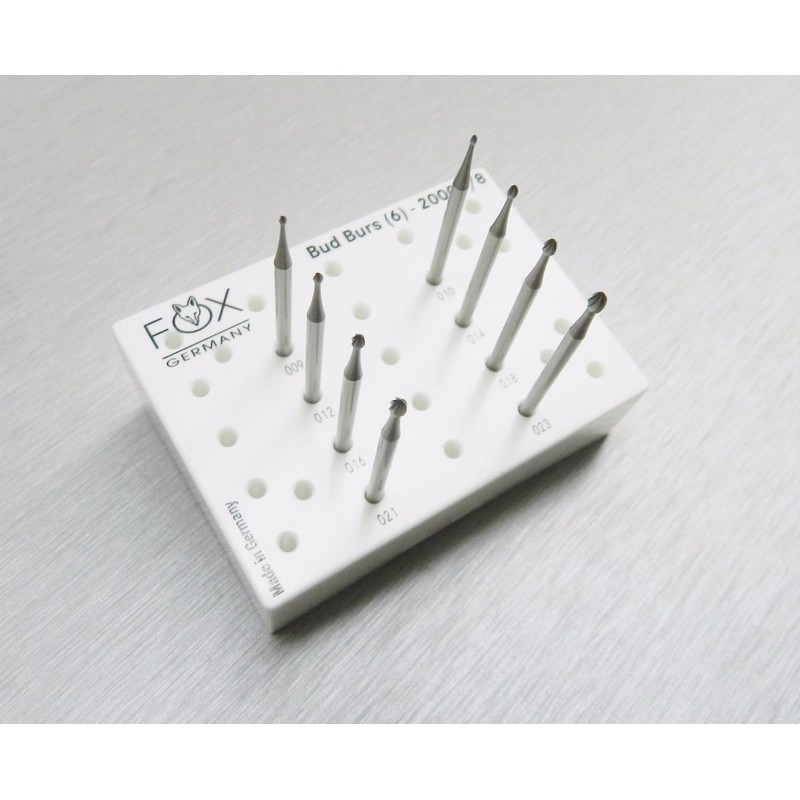 FOX JEWELRY BUD BURS SET 8 Pc JEWELERS SINGLE CUT