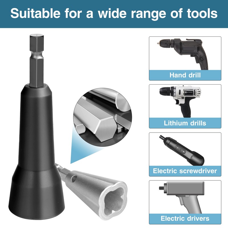 Wire Nut Twister,Wire Twisting Tool,Wire Twister Tool for Drill,Spin Twist