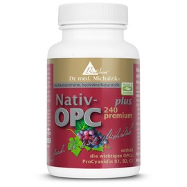 OPC Premium Plus nach Dr. med. Micah Lzik Vitis Vinifera 240 mg OPC, 450 mg Extract 50 mg of pure Camucamu Extract, Contains the important OPCs Procyanidin, B1, B2, C1 Capsule – No Additives, 72 VeganCaps