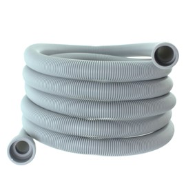 Spares2go Drain Hose Extra Long Water Pipe for Hotpoint Dishwasher (4m 29mm & 22mm Connection)
