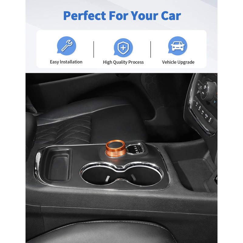 Gear Shift Switch Knob Cover for 2013-2017 Dodge RAM Gear