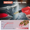 Plastic Welding Kit, 3s Instant Heating, 4 Shapes/750pcs Preciva 50W