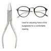 Stainless Steel Optical Eyeglasses Frame Adjusting Pliers Eye Glasses Repairing