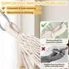 ANYOO Cotton Hammock Portable Camping Hammocks for Hanging Sturdy Garden