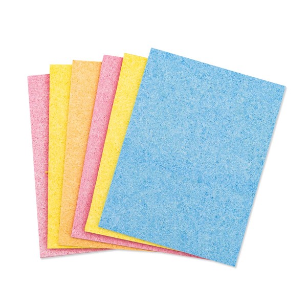 Hygloss Products Ums, Compressed Sponges for Crafts, 3 x 4-Inch Sheets, 6 Pcs, (17346)