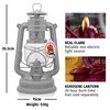 Feuerhand Outdoor Kerosene Fuel Lantern, German Made Weather Resistant Baby