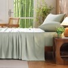 Bedlifes Queen Size 4-Piece Blend Rayon Derived from Bamboo Sheets