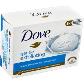 Dove Gentle Exfoliating Soap Bar (4 x 90 g)