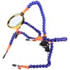 Five Arm Flexible Soldering Station Clip with Magnifying Glass Welding