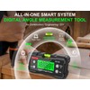 NJTY Digital Inclinometer with Backlit Display, ±0.3° Accuracy, Dual Magnetic