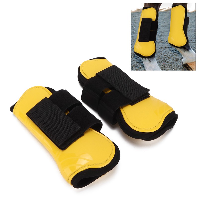 Horse Tendon Boots 4 PCS Protective Comfortable and Adjustable Boots