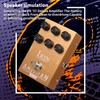 IRIN Mini Guitar Effect Pedal Fe-der 57del-xe Speaker Simulator Cabinet