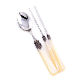 EME Napoleon one spoon set, 40178209 brown_40178211 blue / 이엠이 EME 나폴레옹 한수저 1인세트, 40178209브라운_40178211블루