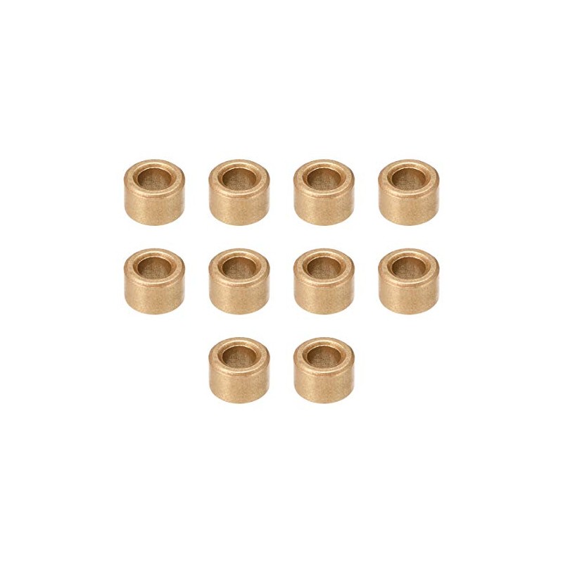 sourcing map Bearing Sleeve 5mm Bore x 9mm OD x