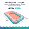Aqua Inflatable Tanning Pool Lounger – Large (71 x 48