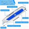 DIYSELF 2 Pack Box Cutter- Sharp Utility Knife- Box Cutters