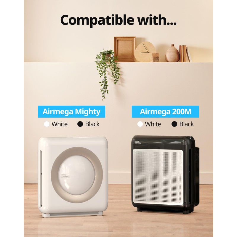 COWAY AP-1512HH & 200M Air Purifier Filter Replacement, Allergen Filter