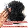 Tight Afro Kinky Human Hair for Dreadlocks,Ideal for Making Locs,Repair