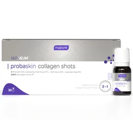 Nupure® Probaskin Collagen Drinking Ampoules - 3 in 1 Anti-Ageing with Verisol B® Collagen Peptides, Retinol and 3 Lactic Acid Bacteria Strains, Supports Skin Elasticity, Pack of 30