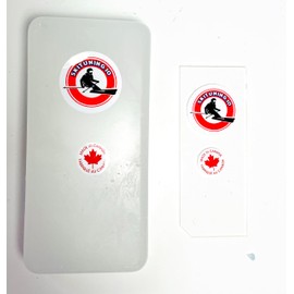 skituning.io 600g Wax/Scraper Duo White Universal ski and Board Wax (32°F to -4°F) Made in Canada