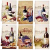 Bencailor 6 Pcs Red Wine Kitchen Towels Decorative Sets Dish