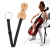 Cello AntiSlip Strap ORing Holder Wood Fixing Plate Musical Instrument
