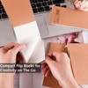 Luxiremi 6 Pack Flip Book Blank,A7 Small Notepads Refills,50 Sheets