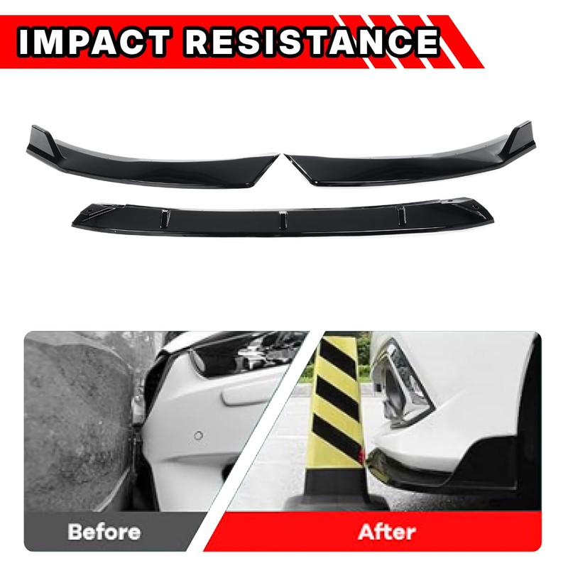 HHENGYISOUL Front Bumper Lip Fit for Kia K5 GT-Line 2020-2025,3