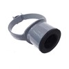 Floplast Soil Pipe Grey Strap Boss with 32mm Rubber Boss